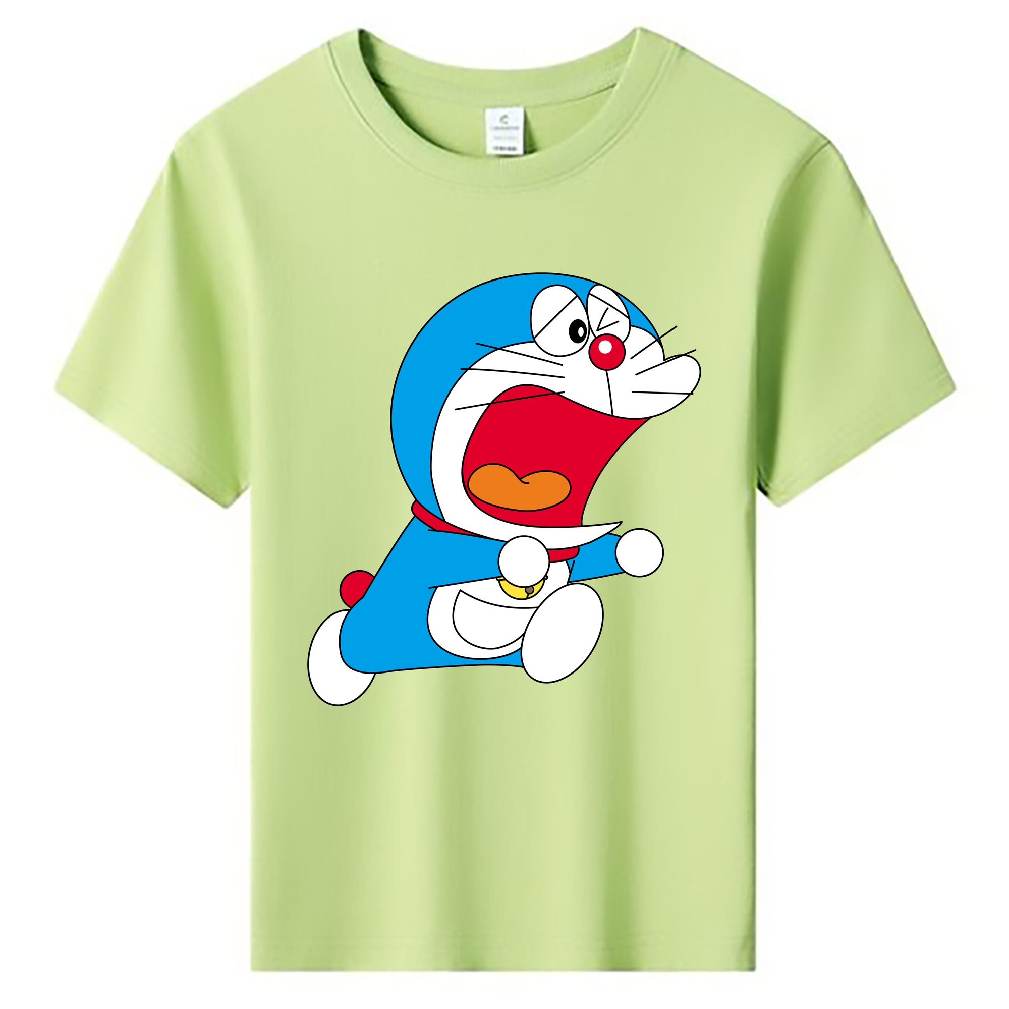 （画像用） ドラえもん Doraemon 綿100％キッズTシャツ（フロントプリント）